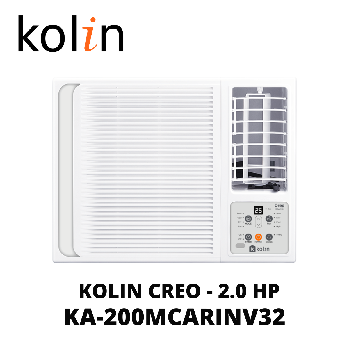 Kolin KA-200MCARINV32 2.0 HP Window Type Airconditioner – 2025