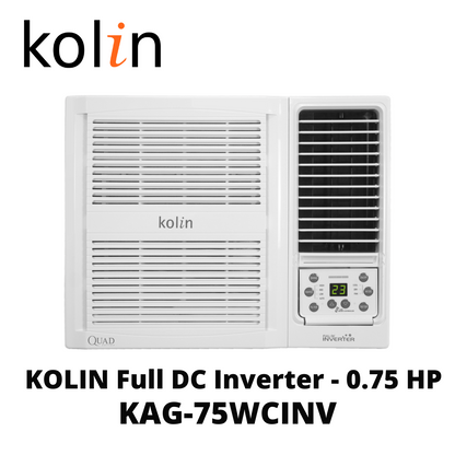 Kolin KAG-75WCINV 0.75 HP Window Type Airconditioner