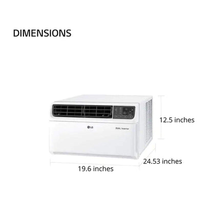 LG Dual Inverter Window Type Airconditioner 0.80 HP LA080GC2