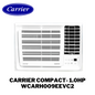 Carrier WCARH009EEVC2 1.0 HP Window Type Airconditioner