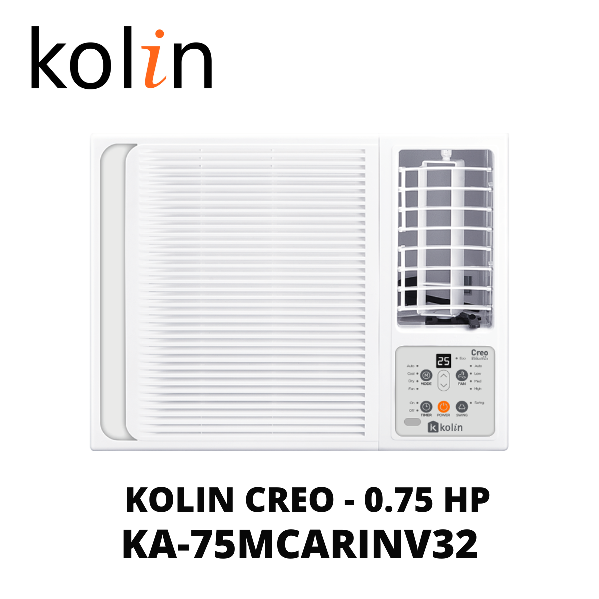 Kolin KA-75MCARINV32 0.75 HP Window Type Airconditioner – 2025